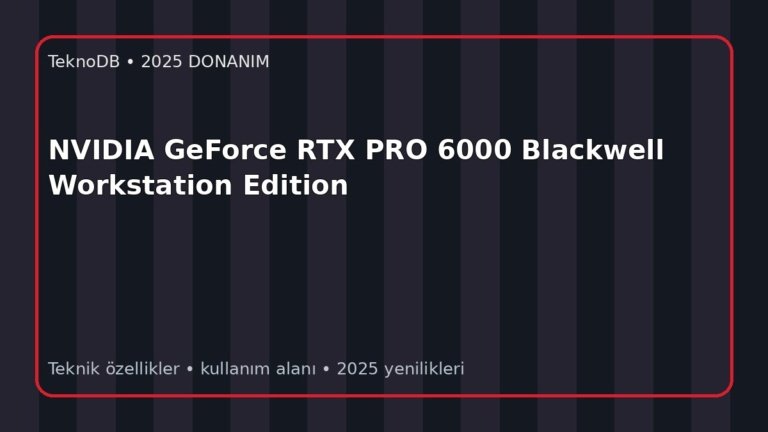 NVIDIA GeForce RTX PRO 6000 Blackwell Workstation Edition