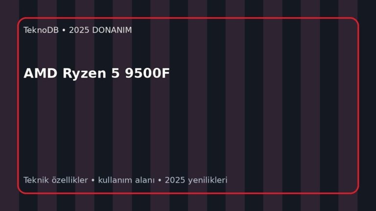 AMD Ryzen 5 9500F