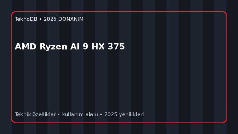 AMD Ryzen AI 9 HX 375