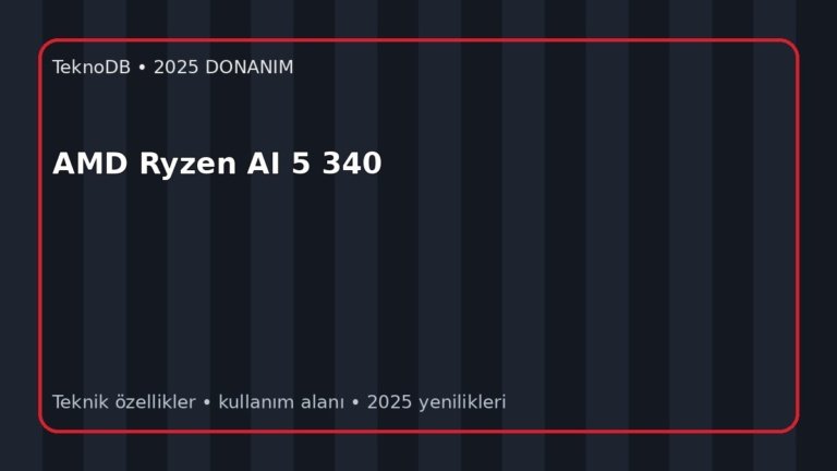 AMD Ryzen AI 5 340