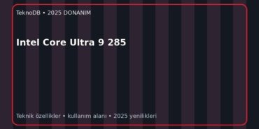 Intel Core Ultra 9 285