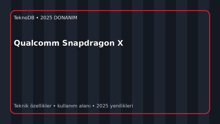 Qualcomm Snapdragon X