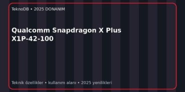 Qualcomm Snapdragon X Plus X1P-42-100