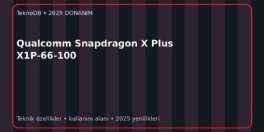 Qualcomm Snapdragon X Plus X1P-66-100