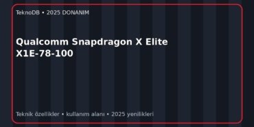 Qualcomm Snapdragon X Elite X1E-78-100