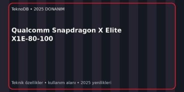 Qualcomm Snapdragon X Elite X1E-80-100