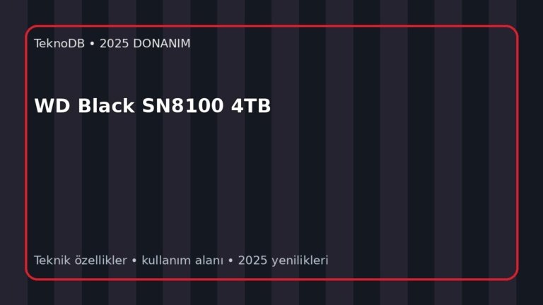 WD Black SN8100 4TB