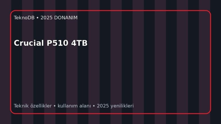 Crucial P510 4TB