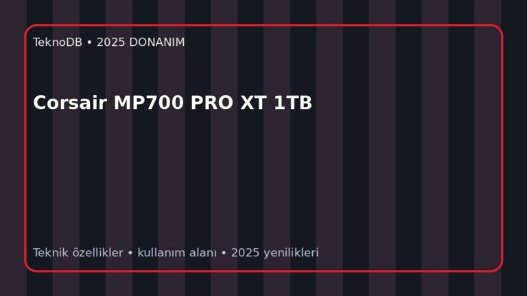 Corsair MP700 PRO XT 1TB