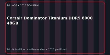 Corsair Dominator Titanium DDR5 8000 48GB