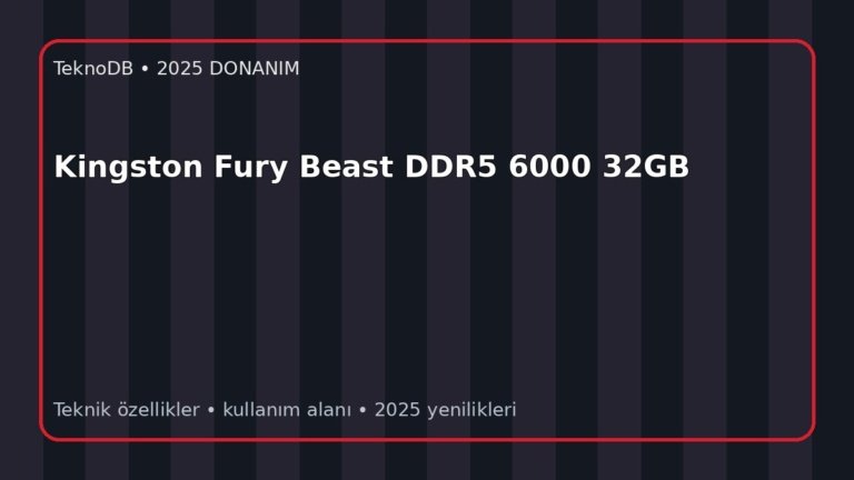 Kingston Fury Beast DDR5 6000 32GB