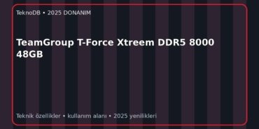 TeamGroup T-Force Xtreem DDR5 8000 48GB