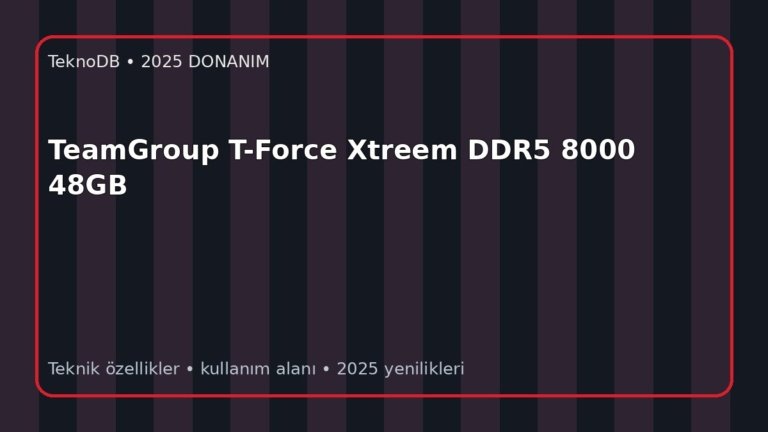 TeamGroup T-Force Xtreem DDR5 8000 48GB