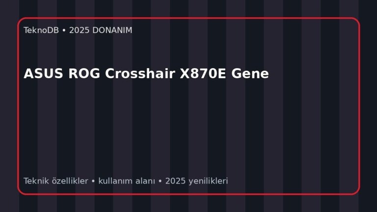 ASUS ROG Crosshair X870E Gene