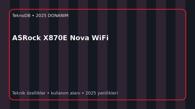 ASRock X870E Nova WiFi
