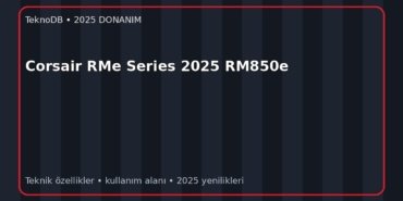 Corsair RMe Series 2025 RM850e