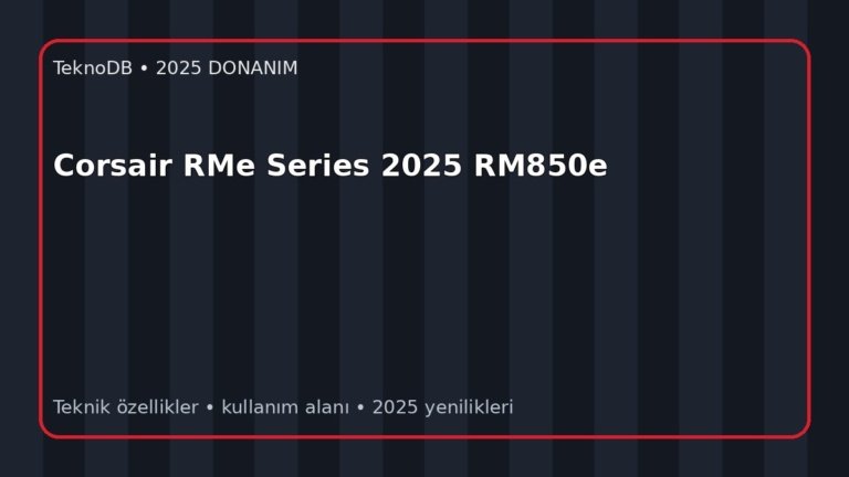 Corsair RMe Series 2025 RM850e