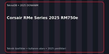 Corsair RMe Series 2025 RM750e