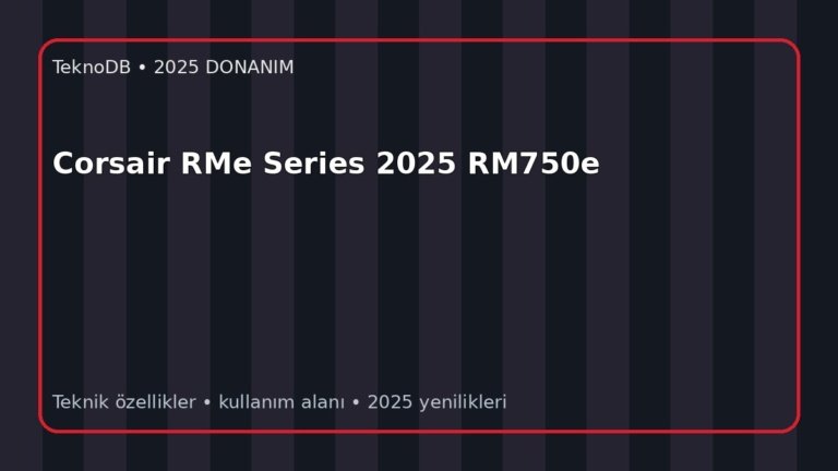 Corsair RMe Series 2025 RM750e