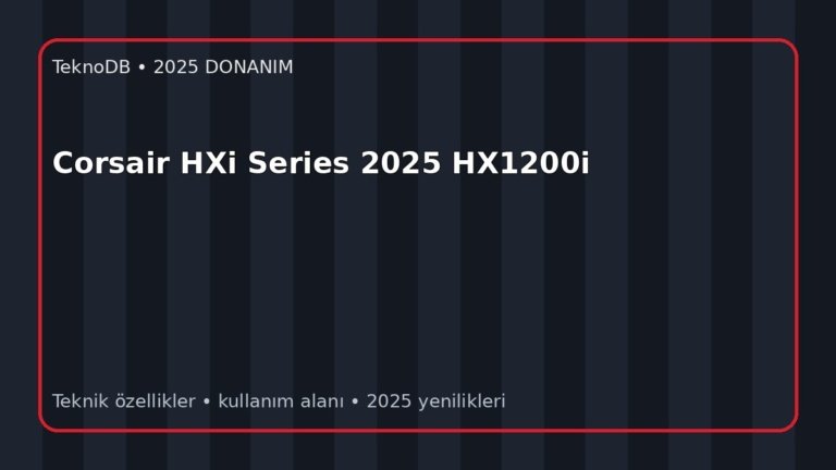 Corsair HXi Series 2025 HX1200i