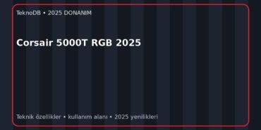 Corsair 5000T RGB 2025