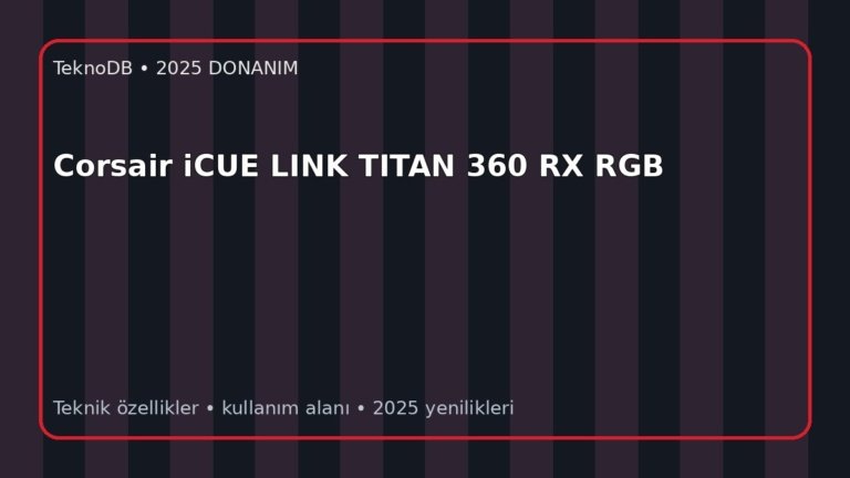 Corsair iCUE LINK TITAN 360 RX RGB
