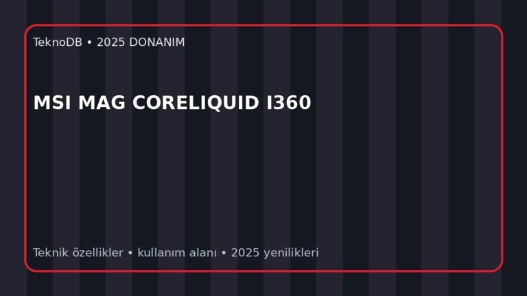 MSI MAG CORELIQUID I360