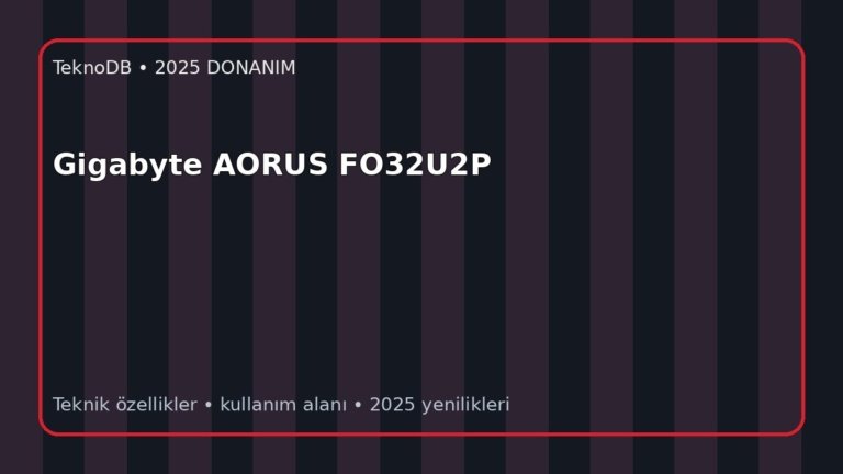 Gigabyte AORUS FO32U2P