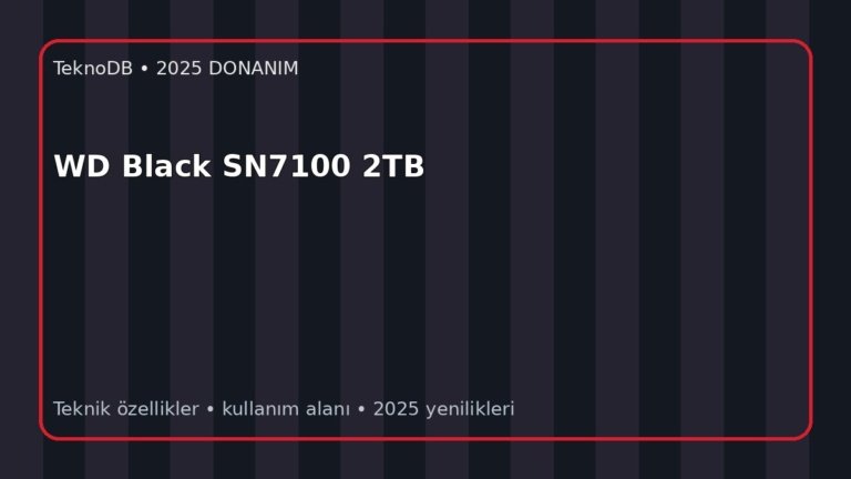 WD Black SN7100 2TB