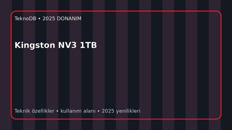 Kingston NV3 1TB