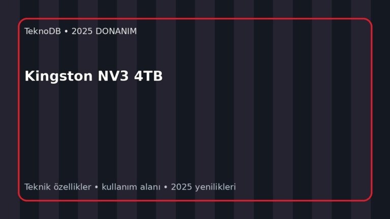 Kingston NV3 4TB