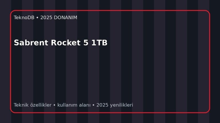 Sabrent Rocket 5 1TB
