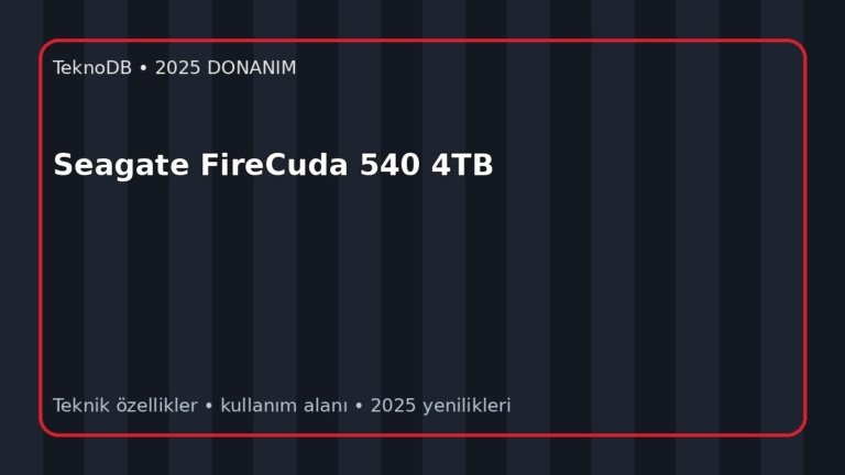 Seagate FireCuda 540 4TB