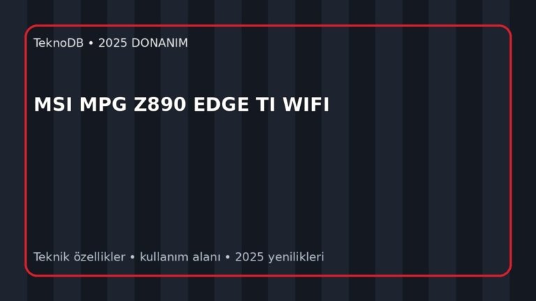 MSI MPG Z890 EDGE TI WIFI