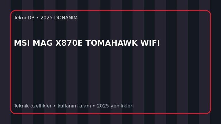 MSI MAG X870E TOMAHAWK WIFI