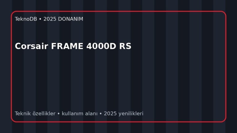 Corsair FRAME 4000D RS