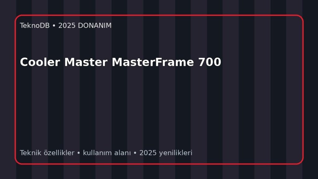 Cooler Master MasterFrame 700