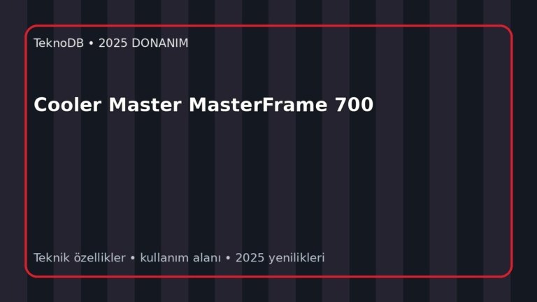 Cooler Master MasterFrame 700