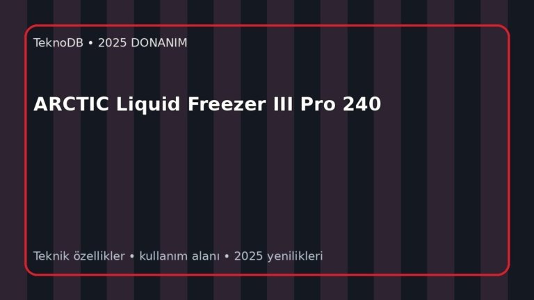 ARCTIC Liquid Freezer III Pro 240