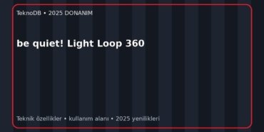 be quiet! Light Loop 360