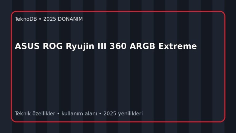 ASUS ROG Ryujin III 360 ARGB Extreme