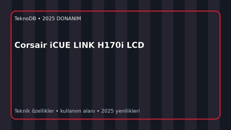 Corsair iCUE LINK H170i LCD