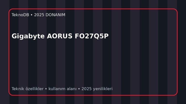 Gigabyte AORUS FO27Q5P