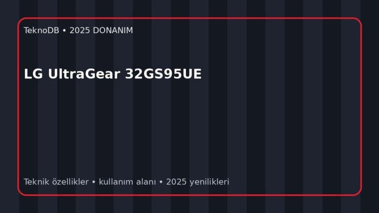 LG UltraGear 32GS95UE