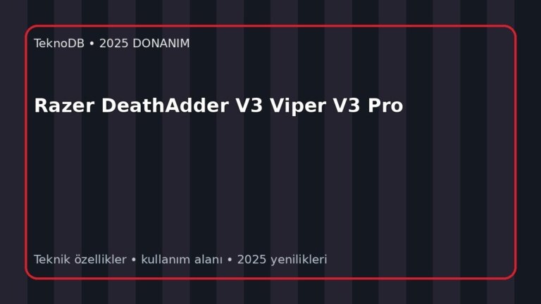 Razer DeathAdder V3 Viper V3 Pro