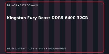 Kingston Fury Beast DDR5 6400 32GB