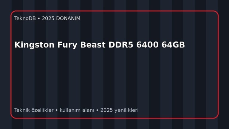 Kingston Fury Beast DDR5 6400 64GB