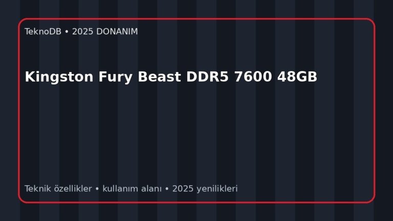 Kingston Fury Beast DDR5 7600 48GB