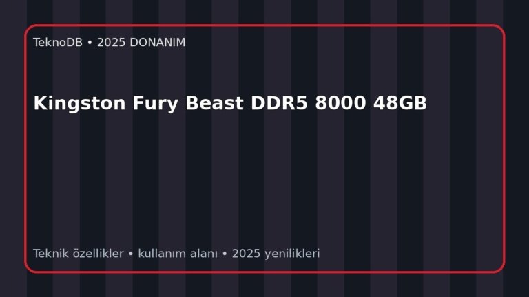 Kingston Fury Beast DDR5 8000 48GB