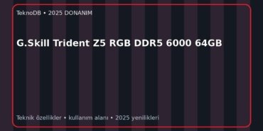 G.Skill Trident Z5 RGB DDR5 6000 64GB